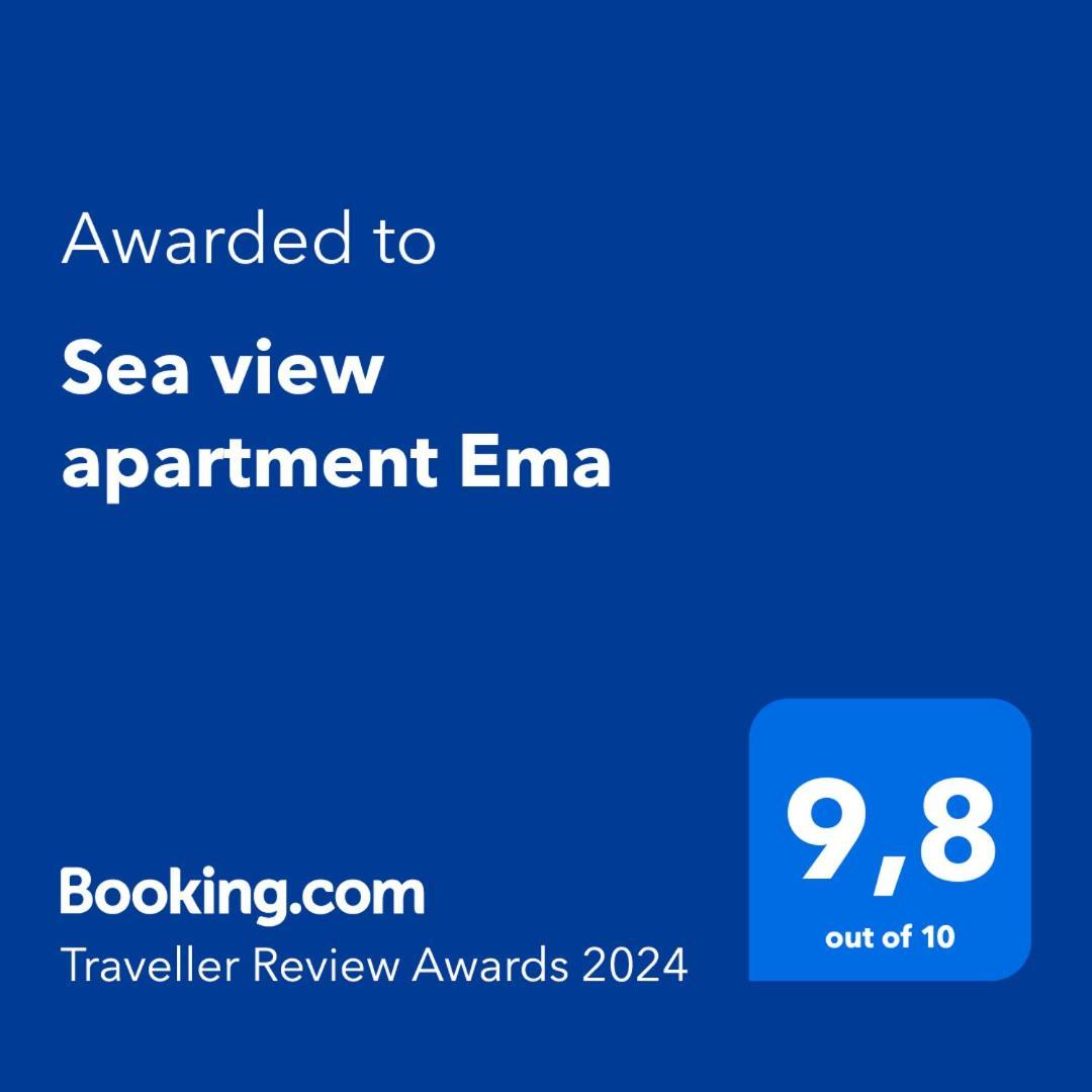 Sea View Apartment Ema Split Extérieur photo